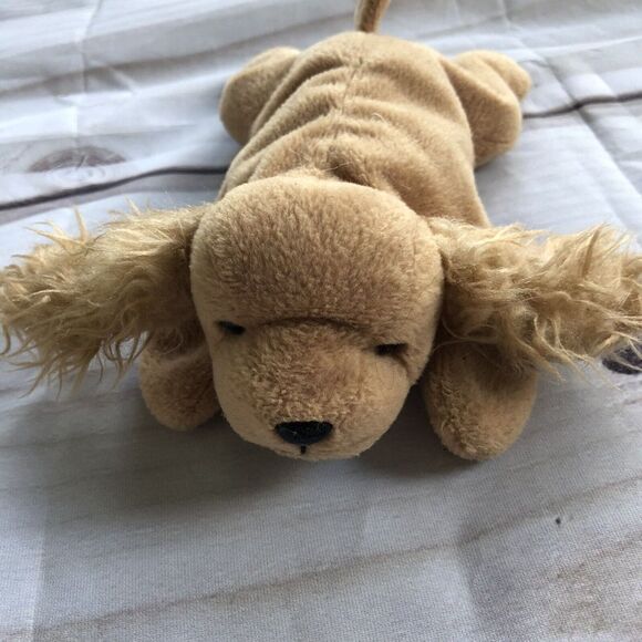Ty Beanie Baby Spunky the Cocker Spaniel Dog Puppy 1997 Plush‎ Stuffed Animal - Picture 1 of 4